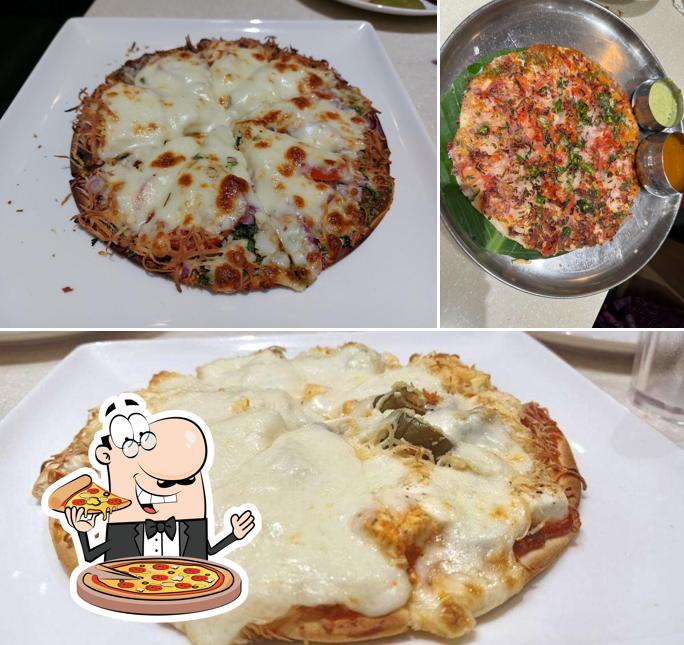 Order various types of pizza