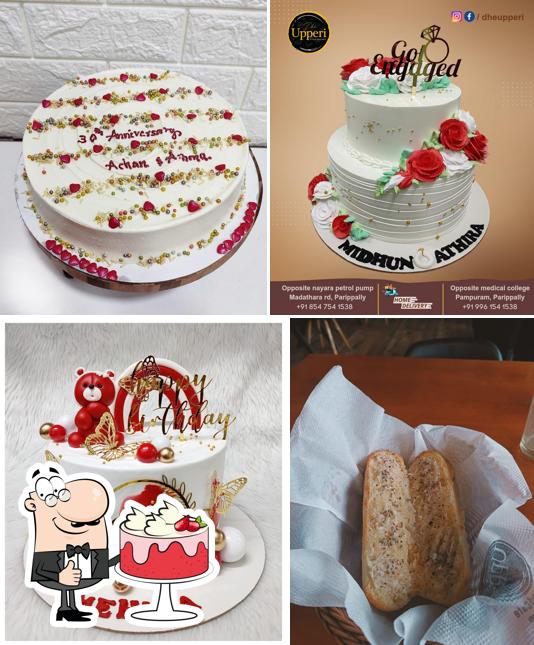 Red velvet cake at Dhe Upperi Bake and Cafe (Cake Shop & Arabic & Kunafa & Pizza & Burger)