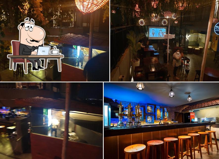 Check out how SinQ Sky The Rooftop Lounge looks inside