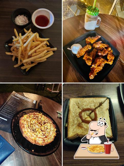 French fries at CROSSROADS