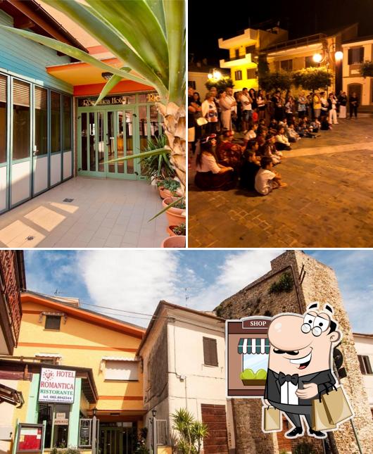 Gli esterni di Hotel Romantica