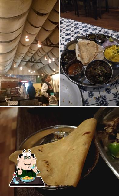 The restaurant's food and beverage