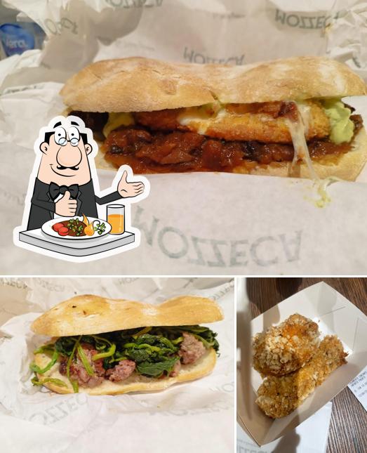 Panino con maiale stirato al Mozzeca Revolution