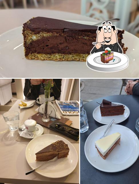 Torta al cioccolato al Art Kavana