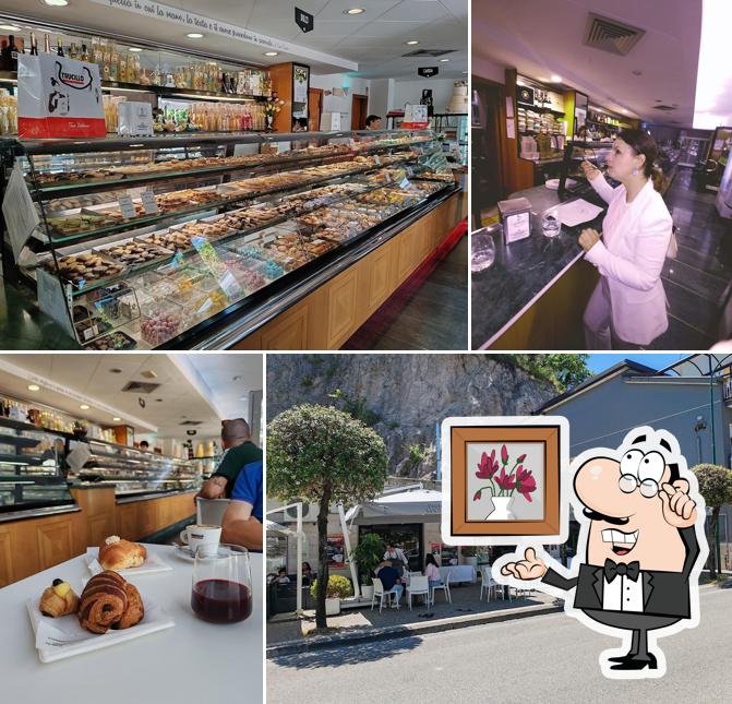 Gli interni di Pasticceria Santoro