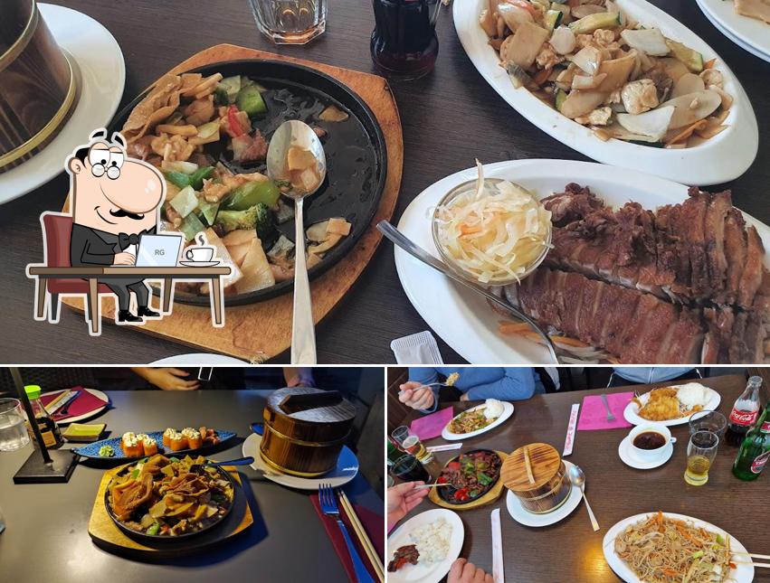 Guarda la immagine che mostra la interni e bevanda di Fang chinese restaurant