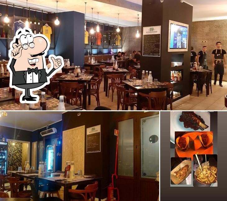 Gli interni di Moby Dick Burger Club