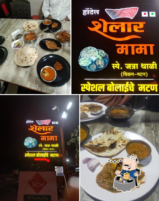 Food at Hotel Shelar Mama & family restaurant