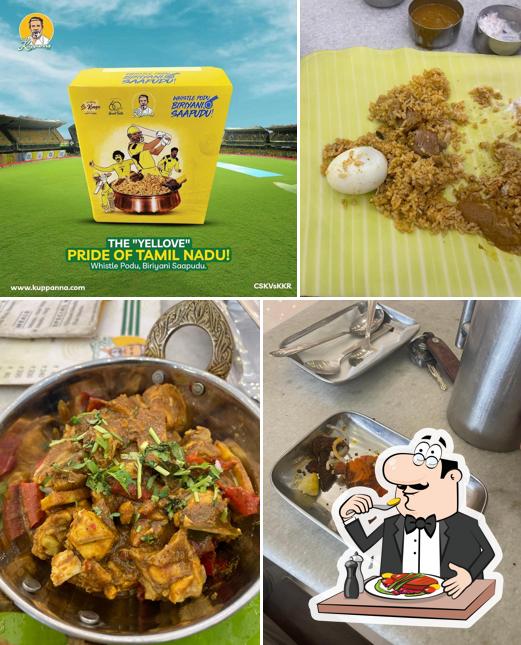 Food at Junior Kuppanna - Enathur, Kanchipuram