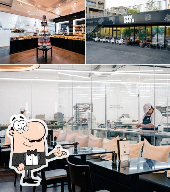 Dai un'occhiata agli interni di Konditorei von Rotz Lindencham