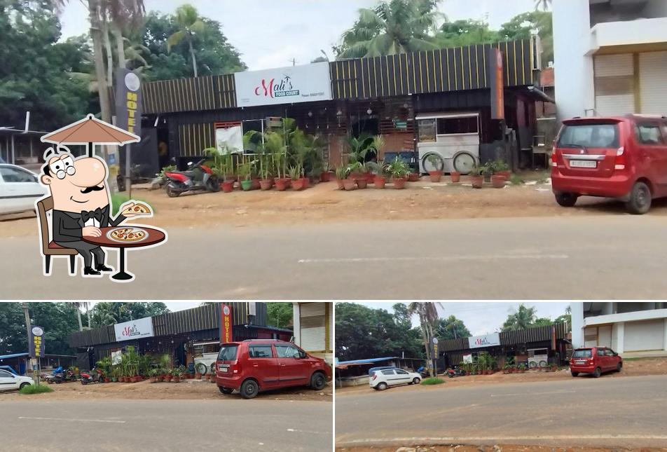 The exterior of Mallutty Piravanthoor Pathanapuram. Kollam dist