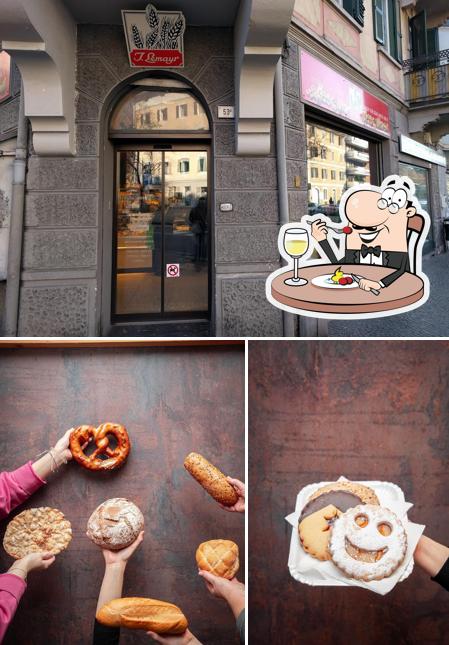 Tra le varie cose da Panificio Lemayr S.r.l. si possono trovare la cibo e esterno