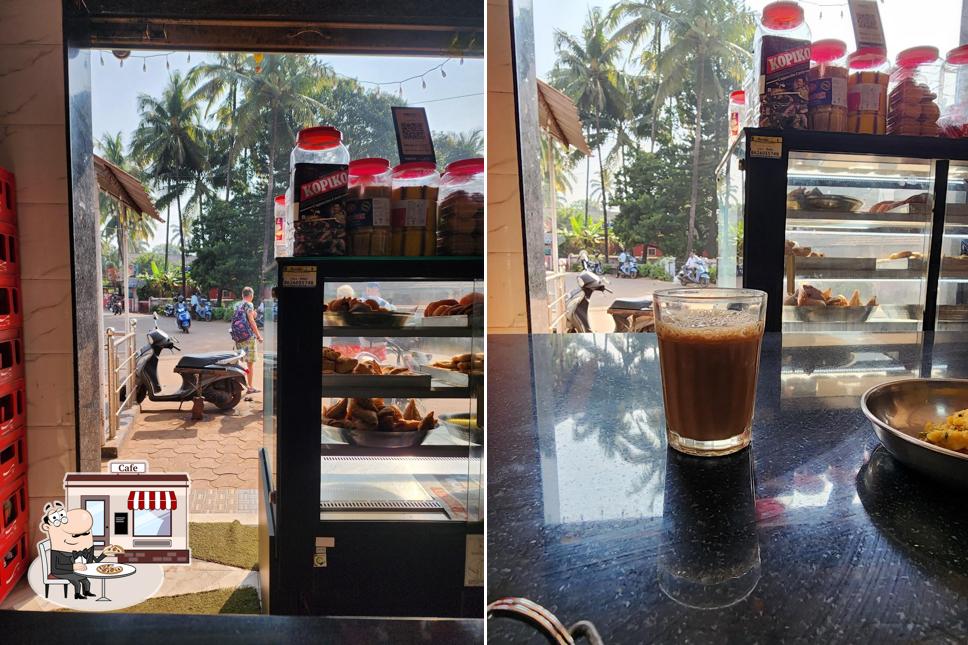 The exterior of Dinesh Cafe