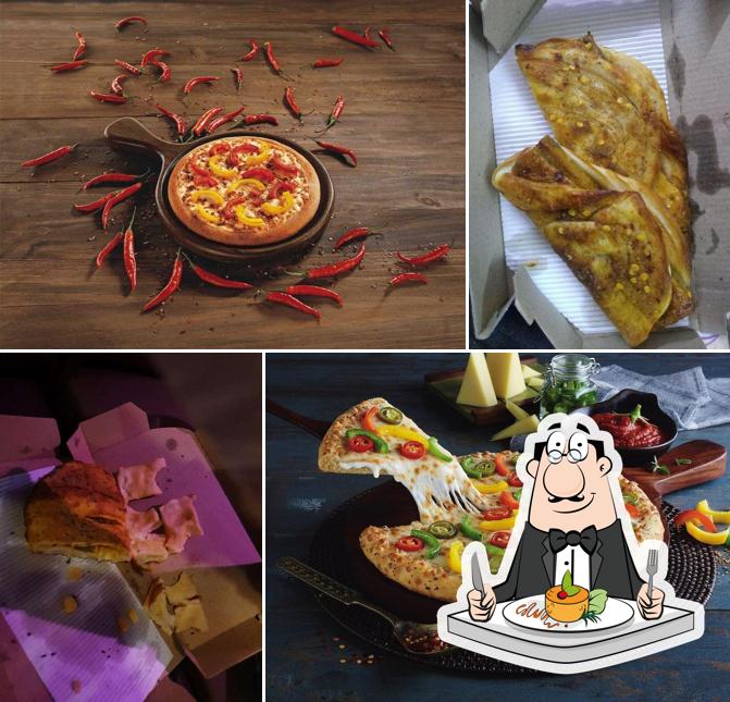 Food at Domino's Pizza