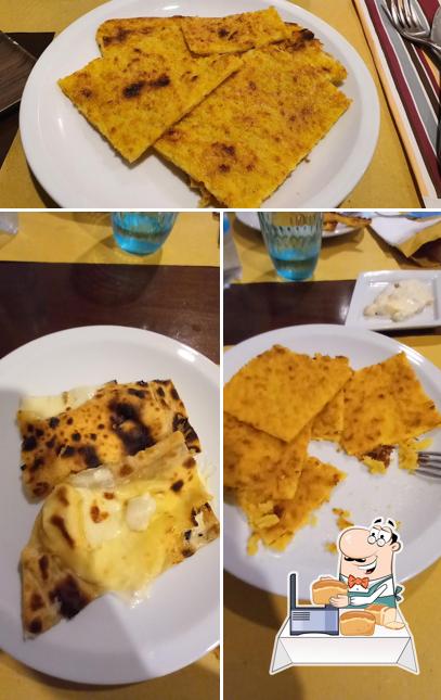 Pane all'aglio al La Rotonda Farinata