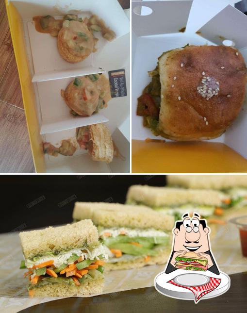 Club sandwich at Bread Box