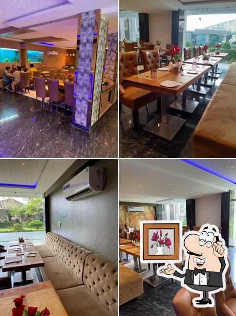 The interior of Namaste Restaurant - Opp. Prem Mandir, Vrindavan