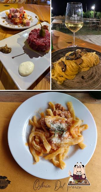 Tartaredi manzo al Osteria del Parco