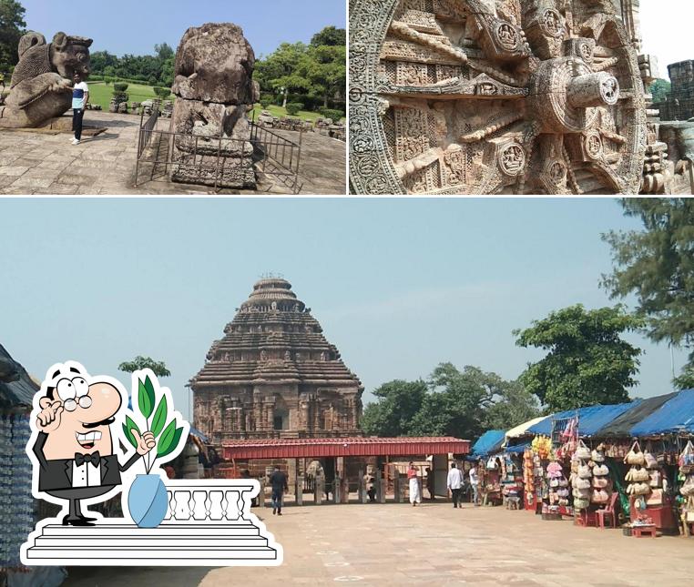 Enjoy the view outside Sun Temple Hotel (Konark)