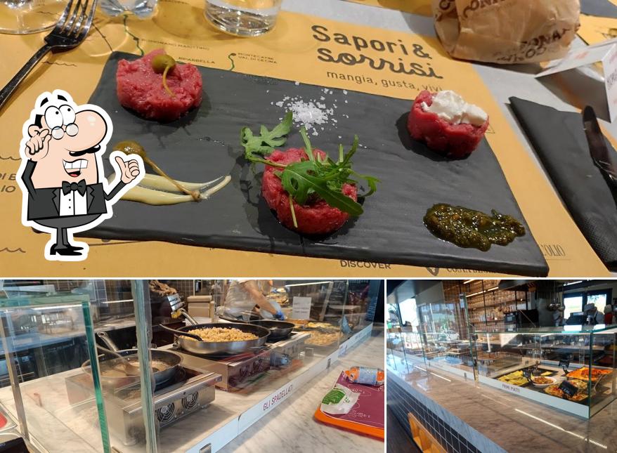 Gli interni di Sapori e Sorrisi CONAD