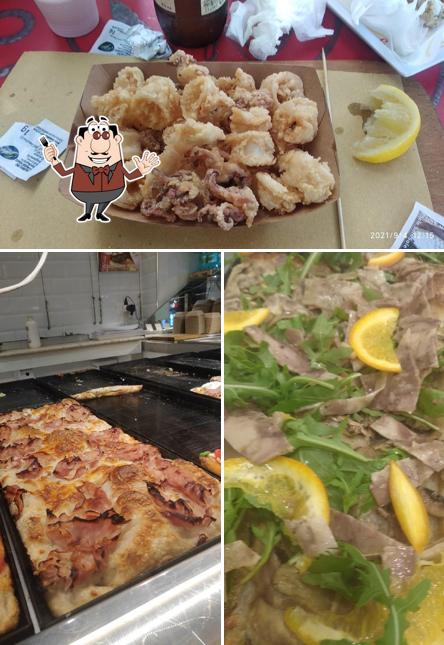 Cibo al Doppiozero Pizza in Teglia