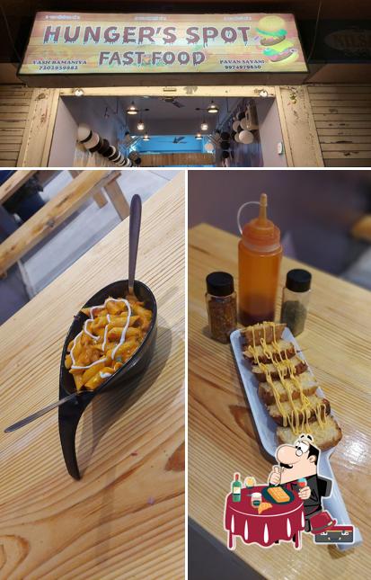 Waffles at HUNGER'S SPOT FAST FOOD
