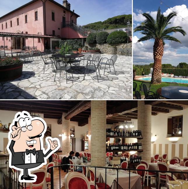 Gli interni di La Casina Rossa Perugia