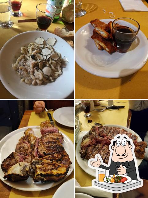 Platti al Osteria Acquacheta