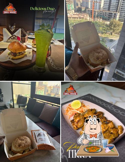 Chicken wings at Flame Grill House