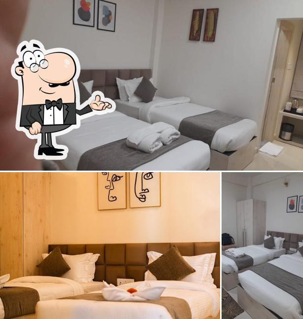 The interior of Hotel Kamrupa Private Limited