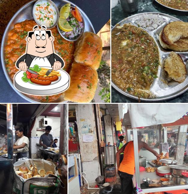 Food at Upwan Pawbhaji