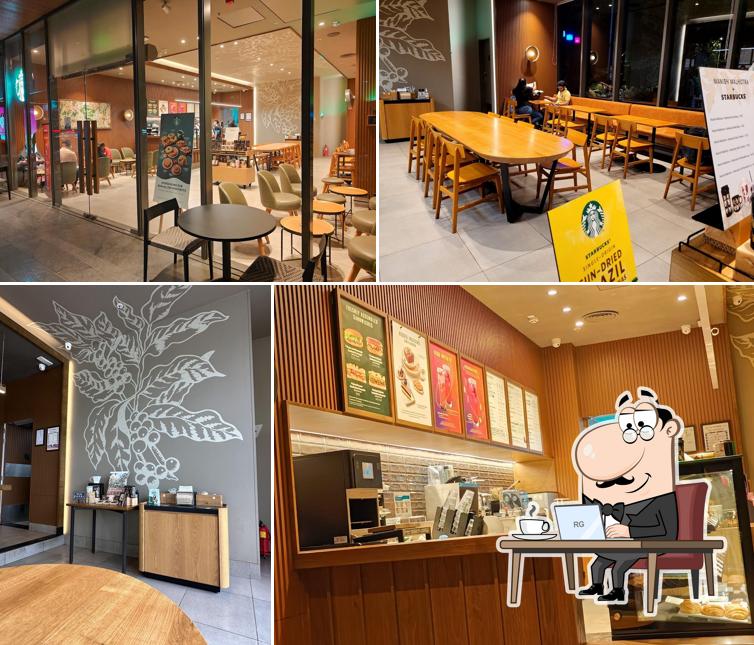 Check out how Starbucks looks inside