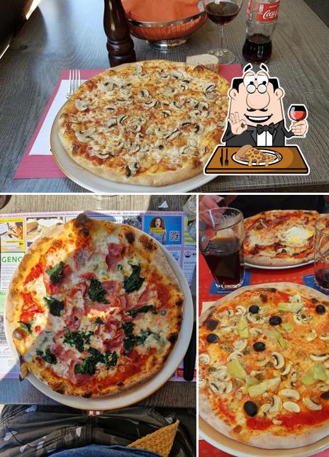 A Restaurant Pizzeria Verona, puoi ordinare una bella pizza