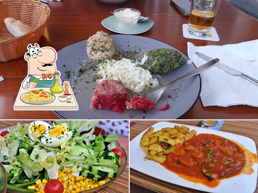 Cibo al Gasthof Goldene Rose