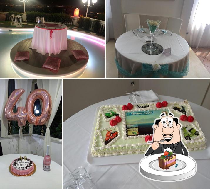 Torta al cioccolato al Villa Agostina