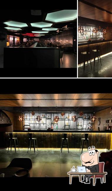 The interior of Cheers Bar
