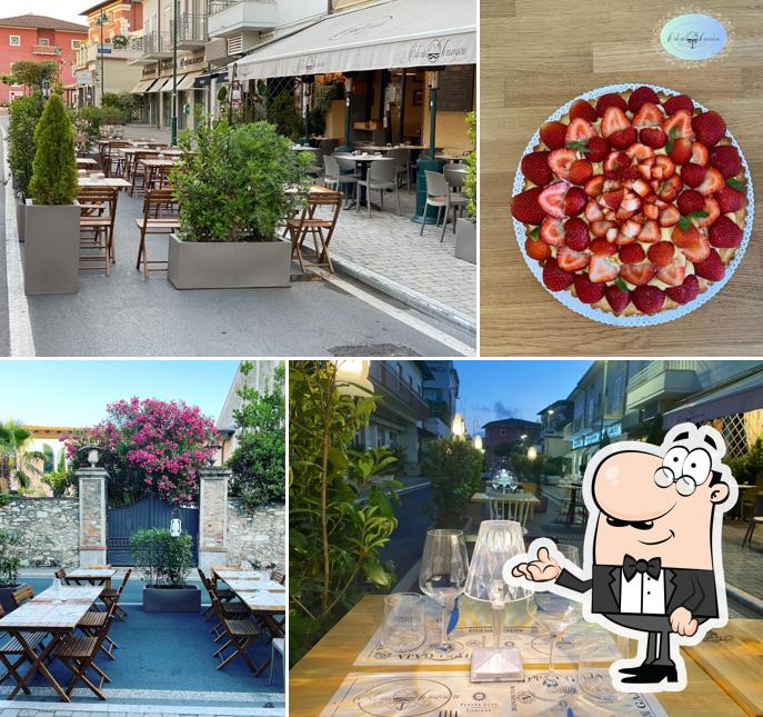 Gli interni di Osteria Teramare