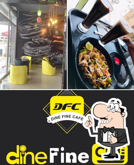 Look at the picture of Dine Fine Cafe