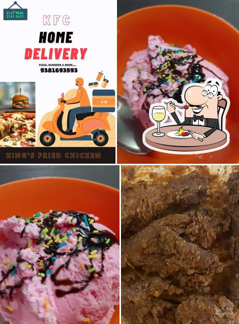 Meals at Kings Fried Chicken (KFC), pulivendula