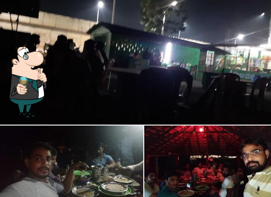 Check out the photo depicting bar counter and interior at Sri Sai Durga Dhaba - Shankar