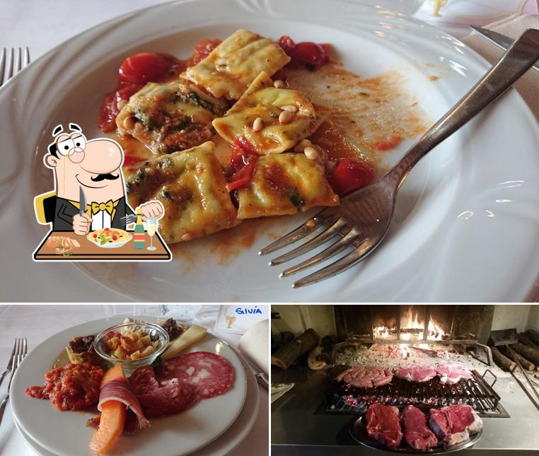 Platti al Ristorante Le Cantine