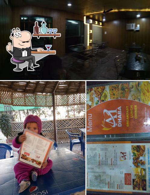 Check out how A One Dhaba looks inside
