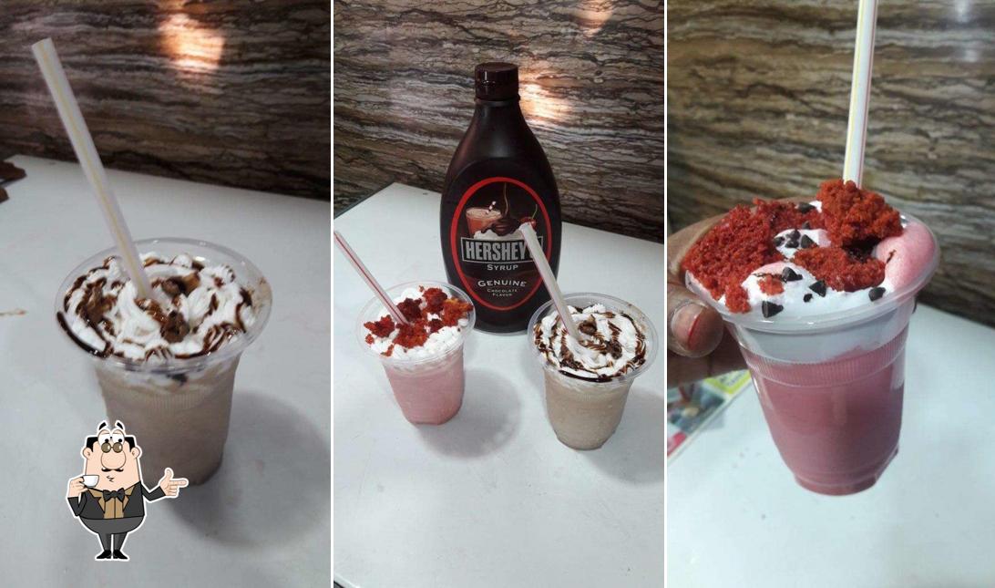 Try out different beverages served at Fresh Fusion Juice Bar And Confectionery