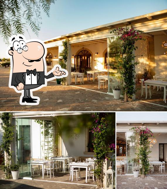 Gli interni di Il Tomolo - Ristorante - Borgo Mulino a Vento