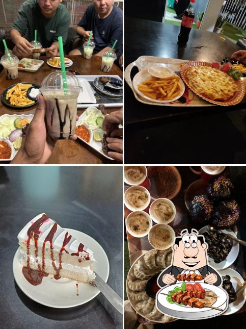Food at TD's Cafe,