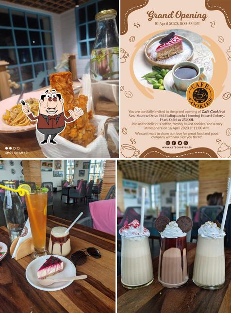 Food at Cafe Cookies