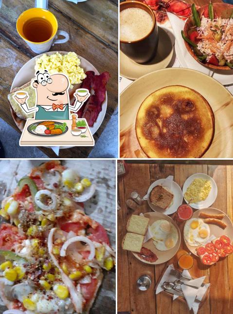 Meals at Honey Bee Bakery And Pizzeria