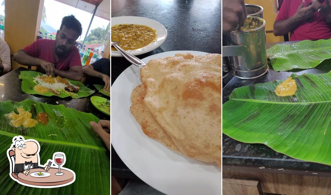 Food at Hotel Oottupura