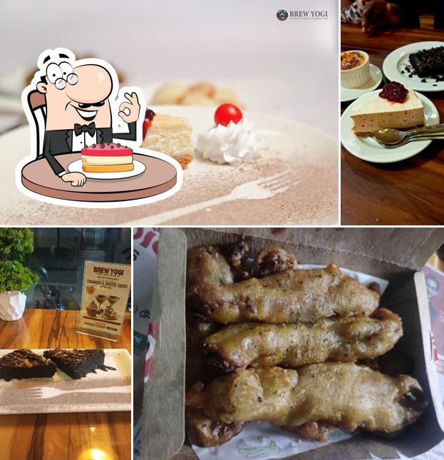 Cheesecake at Brew Yogi