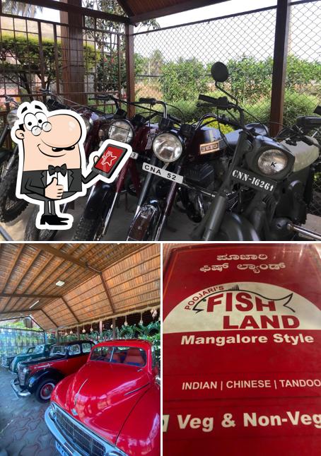 Look at the pic of Poojari's Fish Land